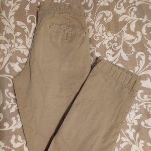 J. Crew The Sutton Flannel Lined Khaki Pants